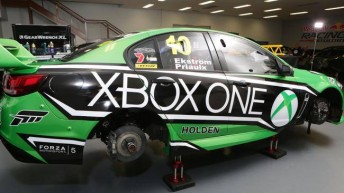 The Xbox One Racing Commodore which will be campaigned at Bathurst by Andy Priaulx and Mattias Ekstrom