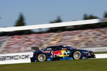 Matthias Ekstrom claims his second win of the year in the final race of the DTM series 