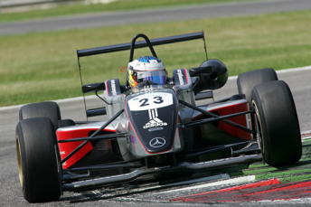 Engel took second in the 2007 British Formula 3 Champion with Carlin Motorsport