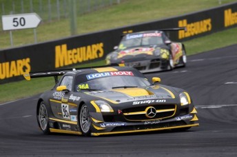 The winning Erebus Mercedes from 2013
