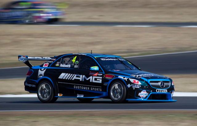 The two Erebus E63s continue to carry AMG signage, as debuted in Darwin