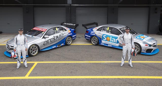 Erebus Motorsport shows off its new liveries for Will Davison and  Ash Walsh