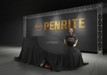 David Reynolds alongside his Penrite-backed machine for 2016. Just which marque Erebus will run is yet to be confirmed.