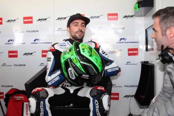 Eugene Laverty has suffered a broken left wrist in a testing crash in Spain