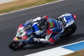 Eugene Laverty sets the pace in testing at Phillip Island