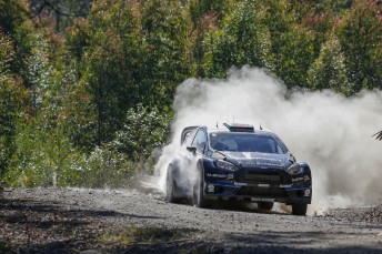 Evans did the Canberra rally last year but is making his debut in Australia