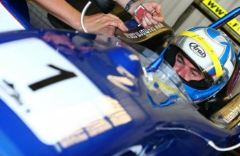 Gordon Connelly aboard BRM
