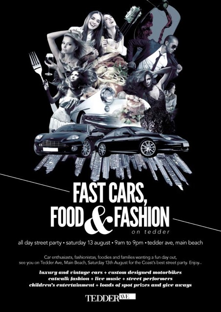 Fast cars, food and fashion is set to hit Main Beach