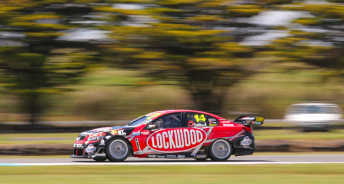 Fabian Coulthard on his way to the fastest time in Practice 2