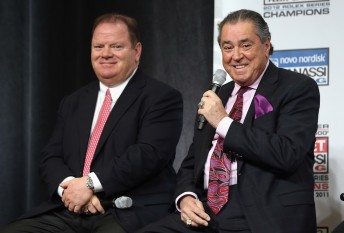 The grandson of Felix Sabates (right) co-owner of Chip Ganassi