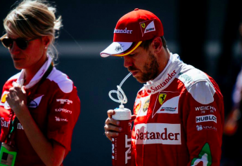 Sebastian Vettel lost his third position at the Mexican Grand Prix 