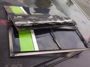 Fire damaged pit walling systems