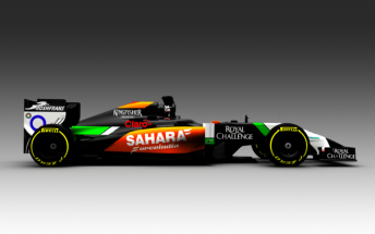 The Force India VJM07