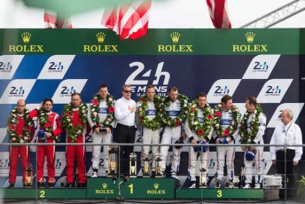 The fierce rivalry between Ford and Ferrari in the GTE Pro class turned nasty with protests and penalties at Le Mans 