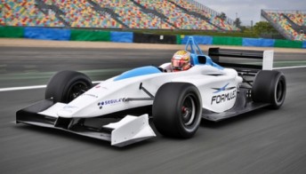 The Formula E electric racer - building a solid group of companies supporting it