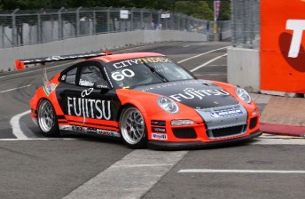 Nick Foster in the Fujitsu Porsche