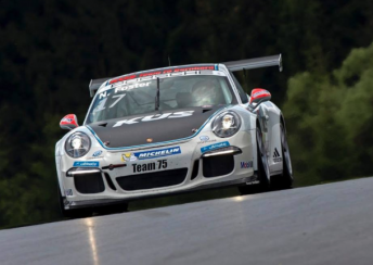 Nick Foster remind fourth in the Carrera Cup Germany standings 