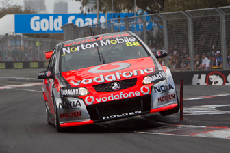 Jamie Whincup and Sebastien Bordais have won Race 21 of the 2011 V8 Supercars Championship