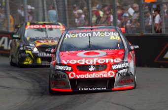 Jamie Whincup will start from pole for Race 22 at the Surfers Paradise