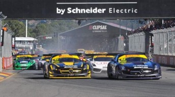 The Australian GT field in Adelaide last month