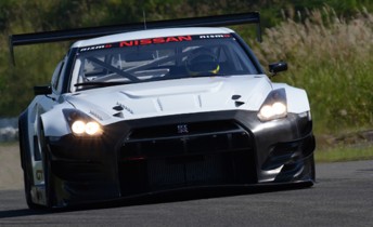 The 2013 specification Nissan GT-R GT3 during development