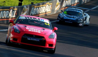 Tony Alford campaigning his GTR in the GT Championship races at Bathurst last October