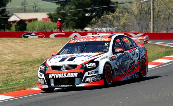 Tander and Luff endured a rough opening day at Bathurst