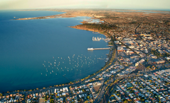 The Geelong waterfront. pic: ironman.com