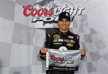 Gordon scored his ninth pole at Charlotte