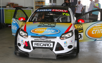 A three-car line-up of 500bhp Focus V8s will line-up at Bathurst