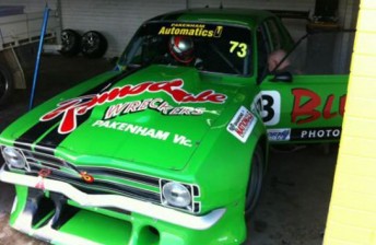 The 500bhp Torana that Gray will drive