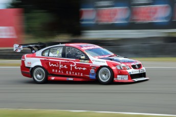 Greg Murphy takes another clean sweep in the NZ V8 SuperTourers at Manfeild. Pic: Andrew Tierney Photography