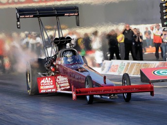 Dave Grubnic has powered into the NHRA Countdown to 1