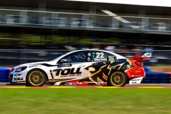 The HRT took a pole position last time out in Darwin thanks to James Courtney