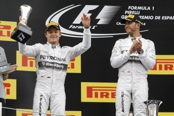 Lewis Hamilton and Nico Rosberg have held clear the air talks 