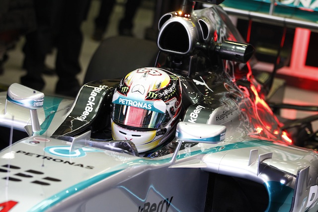 Lewis Hamilton set the pace in practice for the Belgian Grand Prix