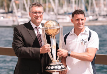 John Harnden (left) has been appointed the new Australian Grand Prix Corporation chairman