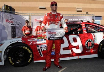 Not since 2006 has Kevin Harvick been on pole 