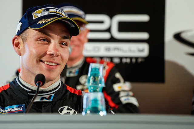 Hayden Paddon is currently 10th in the drivers standings, six points and one place behind Hyundai team-mate Dani Sordo