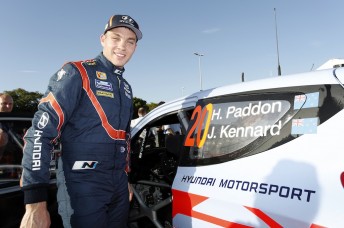 Hayden Paddon is confirmed to do a minimum of 9 of the 13 WRC events with Hyundai next year