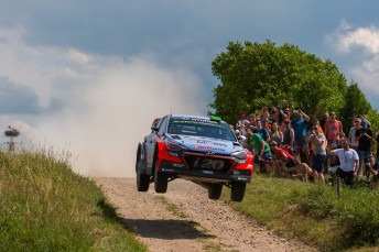 Paddon sits in a strong third place