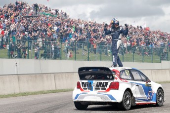 Topi Heikkinen continues mixed results in World Rally Cross with Belgium win
