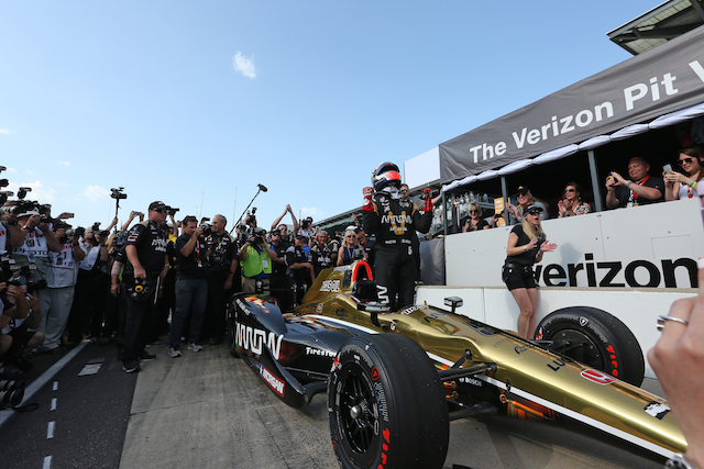 James Hinchcliffe has achieved one of the most remarkable comebacks in Indy 500 history by clinching pole position