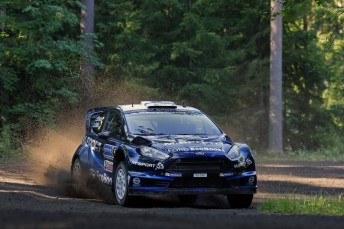 Mikko Hirvonen and co-driver Jarmo Lehtinen looking for another strong result at Rally Australia 