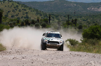 Mikko Hirvonen took his maiden stage win in the MIni