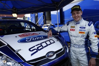 Mikko Hivonen has provided the perfect debut for the S2000 Fiesta 