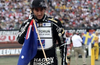 Chris Holder won the opening round of the Australian Speedway Championship