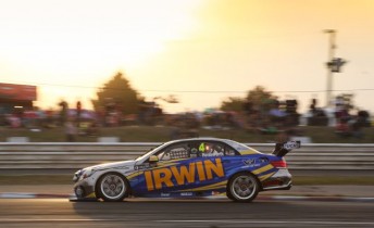 Lee Holdsworth on his way to 13th in Race 5