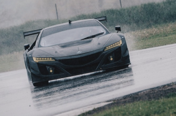 Testing of the Honda NSX GT3 is well underway