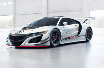 The Honda NSX GT3 was unveiled at the New York Motorshow earlier this year